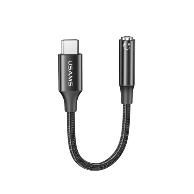 Usams US-SJ599 AU16 Type-C to 3.5DC Audio Dongle (DAC Support)