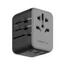 Momax UA11 1-World 3 Port AC Travel Adapter [20W]