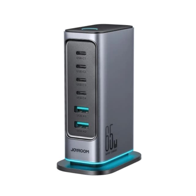 Joyroom JR-TCM02 6 in 1 65W Multi Port Charger