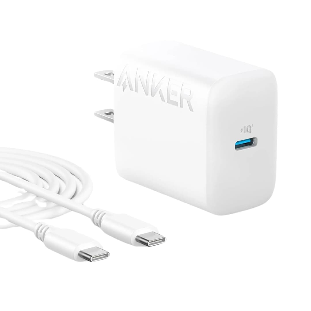 Anker 20W USB C Fast Wall Charger with Type C to C Cable