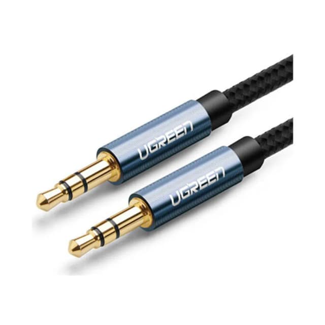 UGREEN AV112 (10688) 3.5mm Male To Male Round Cable – 3M