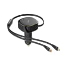 LDNIO C107 Ultra Fast Car Charger wired Type C/Lightning