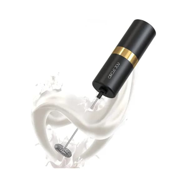 Xiaomi CIRCLE JOY Silver Knight Milk Frother Handheld Coffee, Drink Mixer