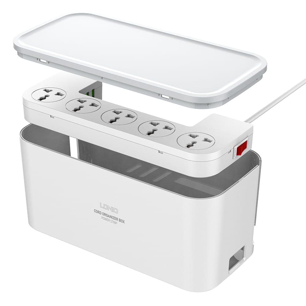 Ldnio SC5309 Power Strip Box 5 Universal Socket with 3 USB Port