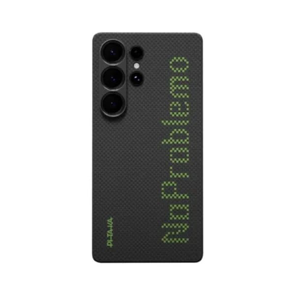 Pitaka Aries Tactile Woven Case for Galaxy S25 Ultra (No Problemo)