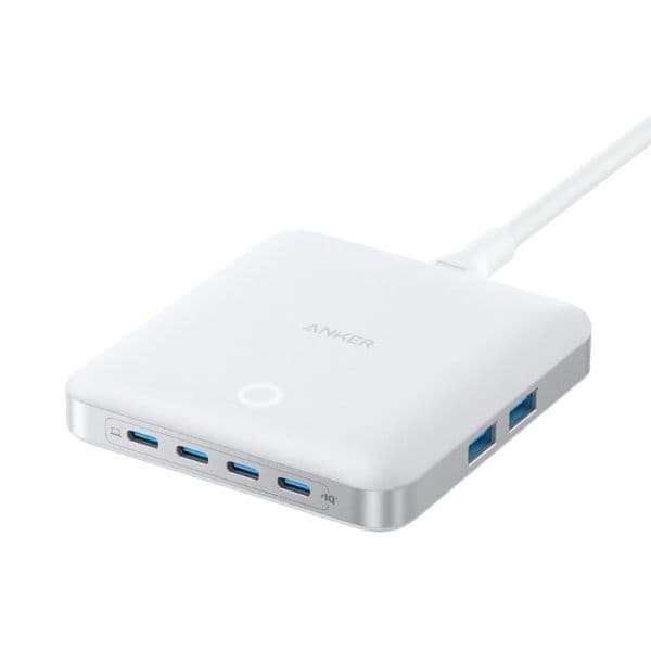 Anker 130W 6 Port PIQ 3.0 & GaN Nano Fast Charger Adapter