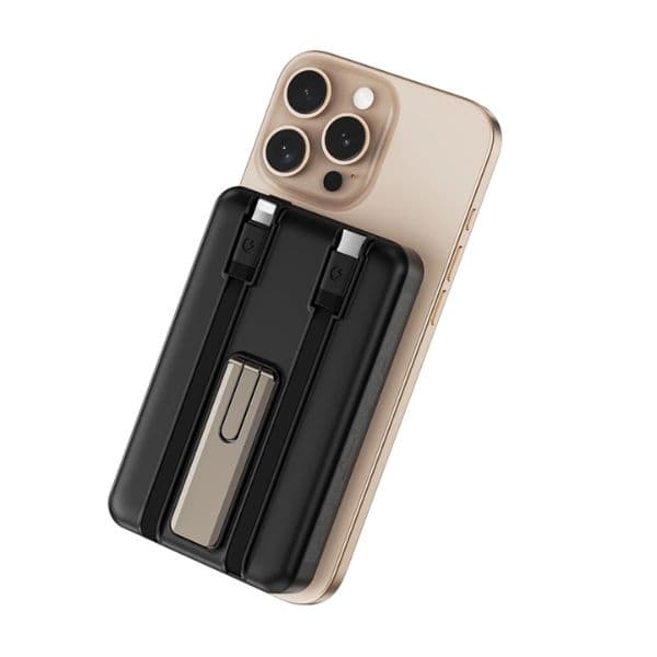 WiWU Wi-P056 Elite Power Bank 10000mAh Magnetic Wireless Charging With Stand