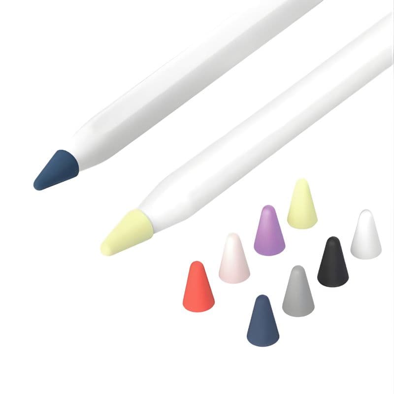 COTEetCI Apple Pencil 1st Gen 2nd Gen Nib Tip Cover 8 Colors