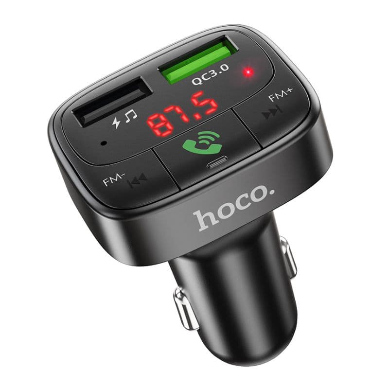 HOCO E59 Dual USB Car Charger Bluetooth FM Transmitter