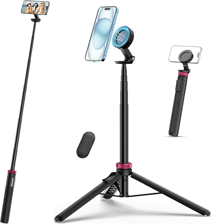 Ulanzi MT-84 Phone Tripod Magnetic Selfie Stick 64"