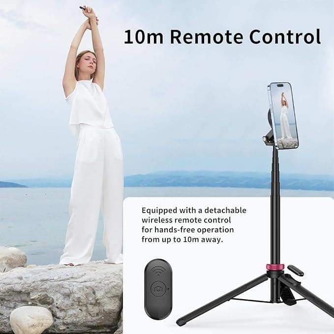 Ulanzi MT-84 Phone Tripod Magnetic Selfie Stick 64"