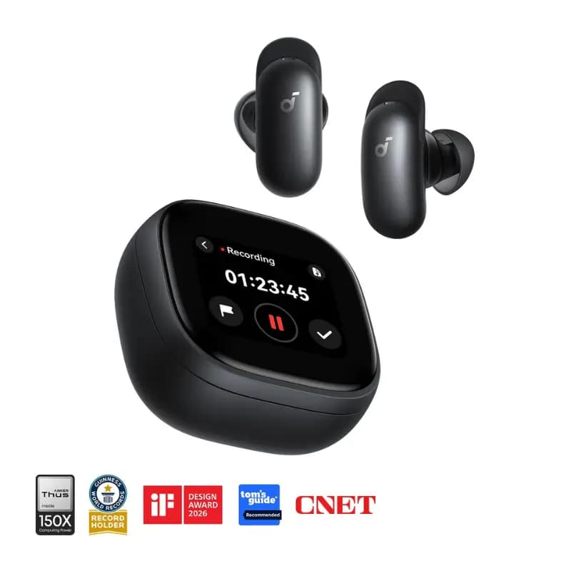 Anker soundcore Liberty 5 Pro Max AI Note-Taker Earbuds Anker soundcore Liberty 5 Pro Max AI Note-Taker Earbuds