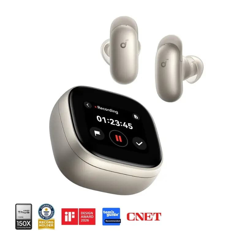 Anker soundcore Liberty 5 Pro Max AI Note-Taker Earbuds Anker soundcore Liberty 5 Pro Max AI Note-Taker Earbuds