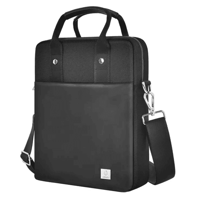 WiWU Hali Vertical Laptop Shoulder Bag Black WiWU Hali Vertical Laptop Shoulder Bag Black