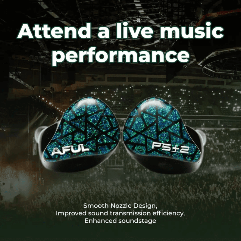 AFUL Performer 5+2 Tribrid IEM with 7-Driver Setup AFUL Performer 5+2 Tribrid IEM with 7-Driver Setup