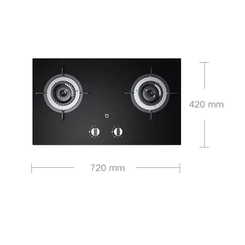 Xiaomi Mijia Smart Gas Stove Double Burner Natural Gas Xiaomi Mijia Smart Gas Stove Double Burner Natural Gas